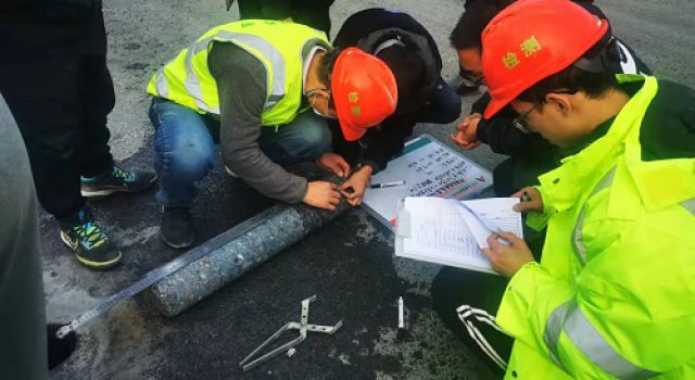 山东高速集团工程管理部对济高速项目进行检查